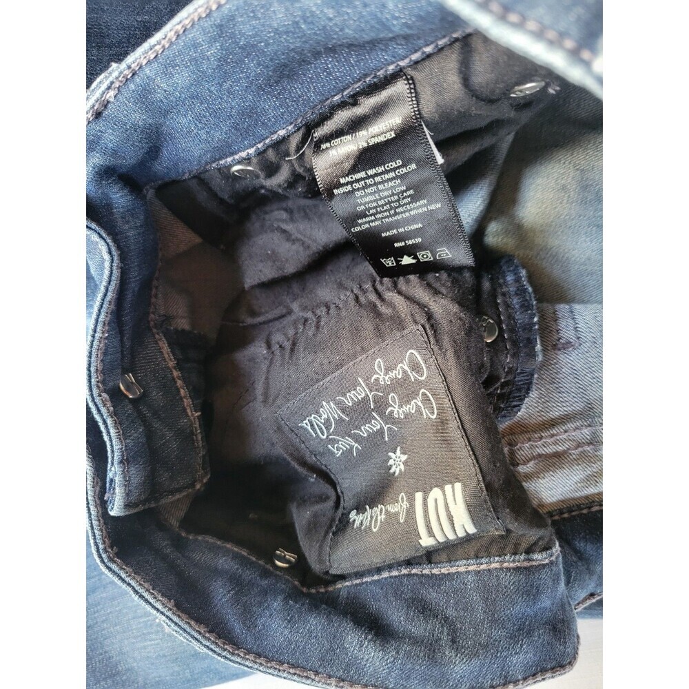 Kut From The Kloth Jeans VIV Toothpick Skinny Medium Wash Blue Sz Women's 10 - Picture 8 of 9